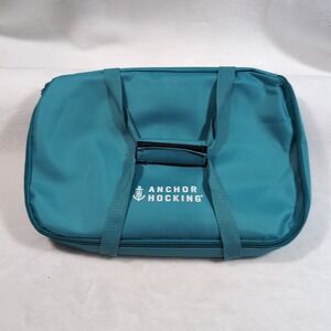 Anchor Hocking Company Hot Cold Casserole Carrier 16" x 10" Insulated w/ Handles